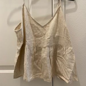 Abercrombie & Fitch Linen Tank
